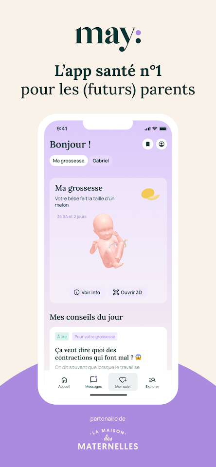 May - Bébé, Grossesse, Parentsảnh chụp màn hình 1