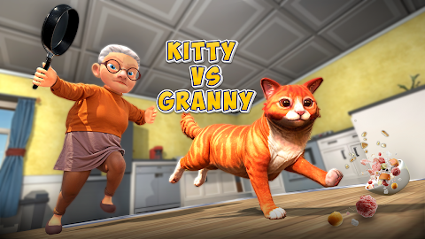 Kitty vs Granny - Cat Sim 3Dtangkapan layar 13