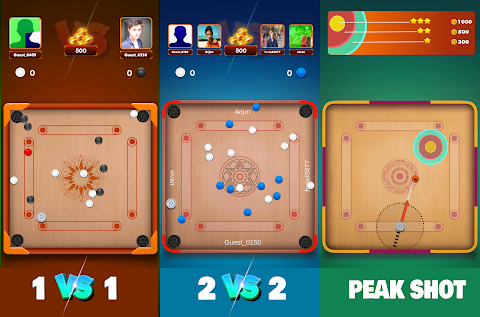 Carrom board Clashảnh chụp màn hình 4