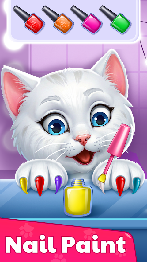 Kitty Nail Salon Daycare Cutetangkapan layar 13