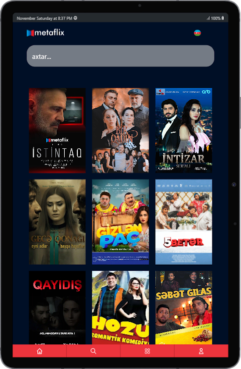 Metaflix.az | Film platformasıảnh chụp màn hình 10