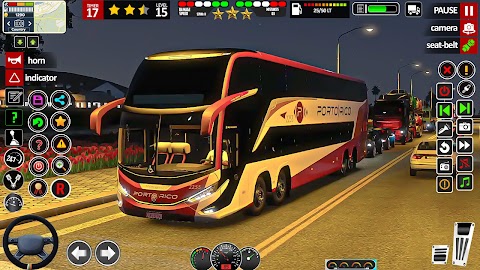 Pelatih Bus Simulator Bus Kotatangkapan layar 1