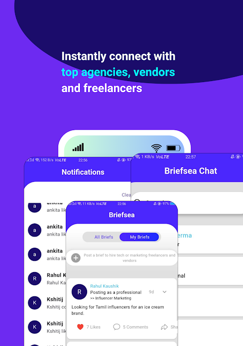 Briefsea: Quick Hiring Networkảnh chụp màn hình 15