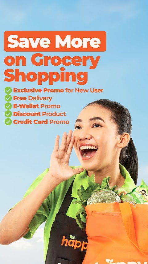 HappyFresh - Grocery Deliveryảnh chụp màn hình 3