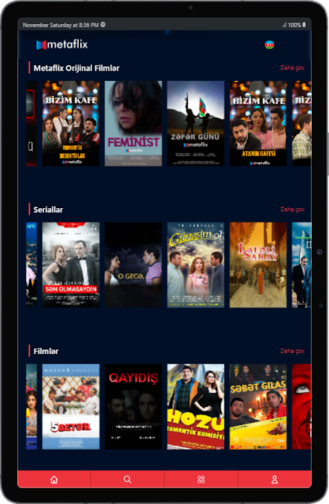 Metaflix.az | Film platformasıảnh chụp màn hình 11
