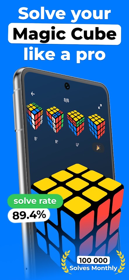 Cube Solver - Scan & Solvetangkapan layar 1