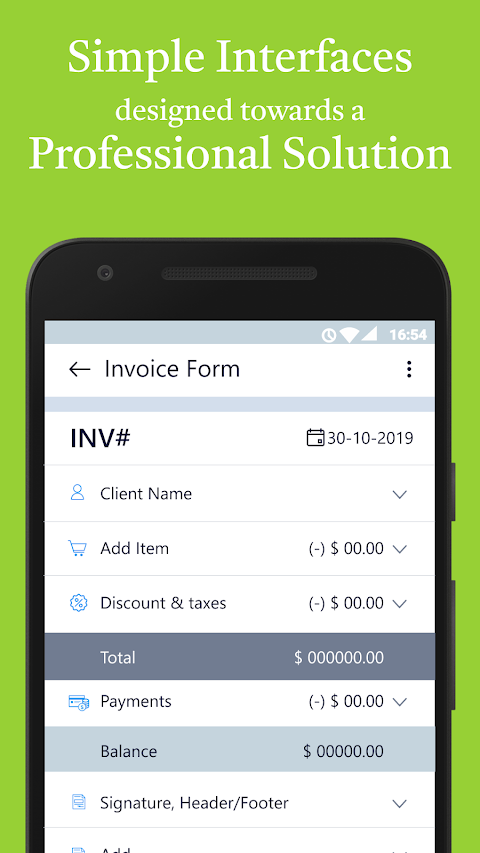 Simple Invoice Managerảnh chụp màn hình 3