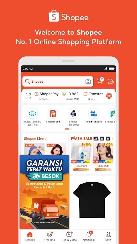 Shopee: Jual Beli Onlinetangkapan layar 1