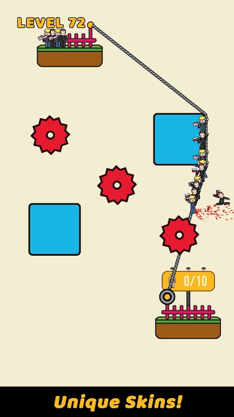 Rope Rescue! - Unique Puzzletangkapan layar 13