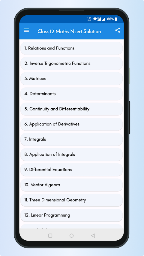 Class 12 Maths NCERT Solutionscapturas de tela 1