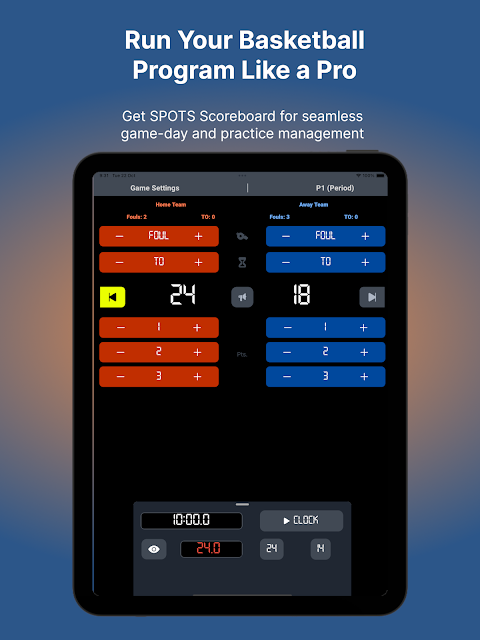 SPOTS Scoreboardtangkapan layar 9