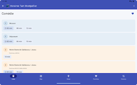 Horaires TAM Montpellierảnh chụp màn hình 17