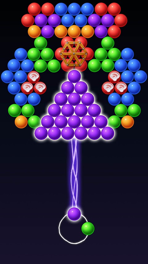 Bubble Crush Puzzle Gametangkapan layar 4