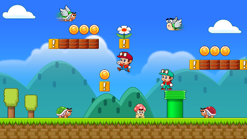 Super Gino Bros - Jump & Runtangkapan layar 6