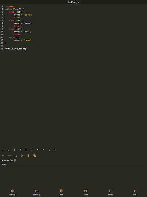 JavaScript Editorcapturas de tela 15