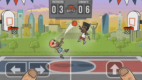 Basketball Battletangkapan layar 22