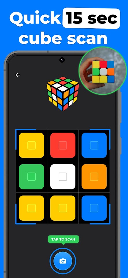 Cube Solver - Scan & Solvetangkapan layar 2