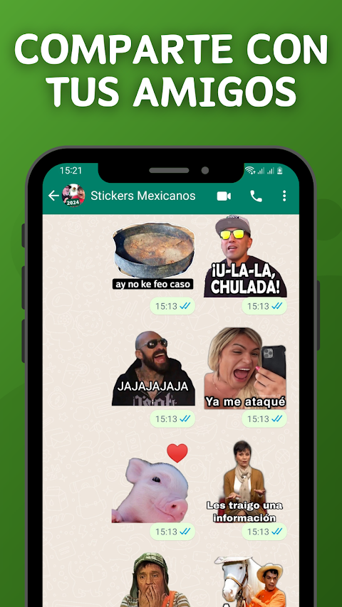 Mexican Stickerstangkapan layar 6