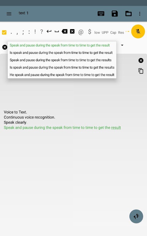 Voice Text - Text Voicetangkapan layar 10