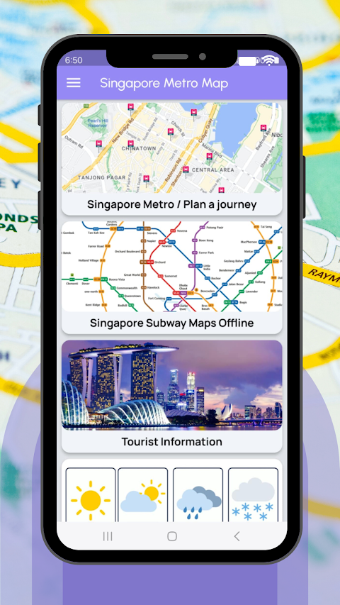 Singapore Metro Map 2025ảnh chụp màn hình 1