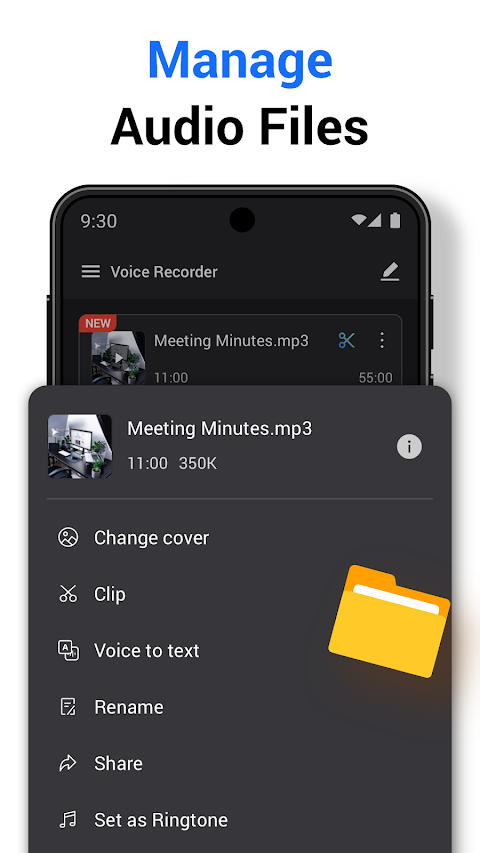 Voice Recorder Sound Memo Procapturas de tela 6