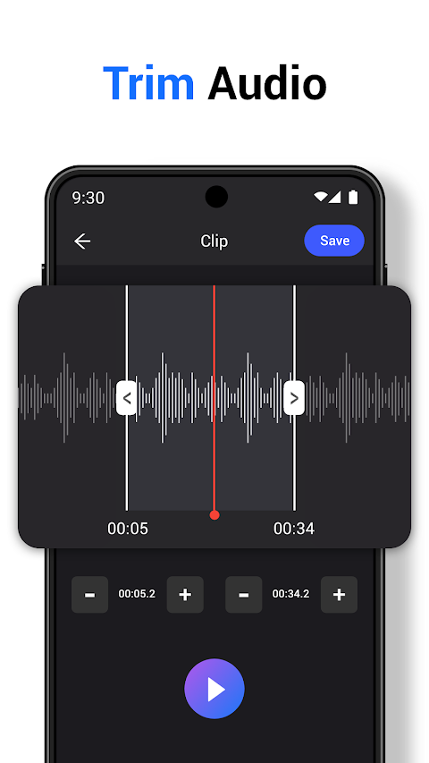 Voice Recorder Sound Memo Procapturas de tela 3