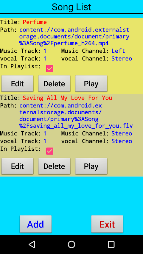 Video Player - Karaoketangkapan layar 3