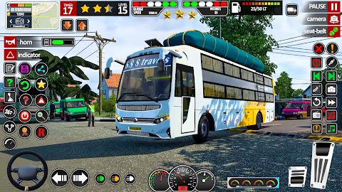 Bus Driving Games 3D: Bus Gameảnh chụp màn hình 8