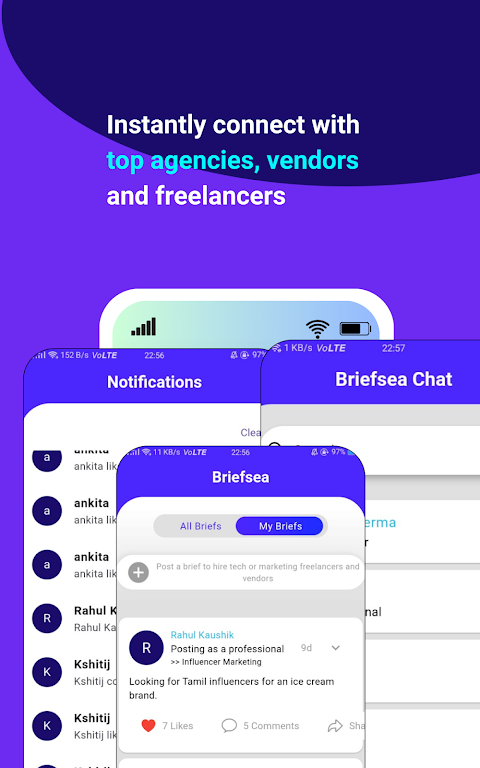 Briefsea: Quick Hiring Networkảnh chụp màn hình 10