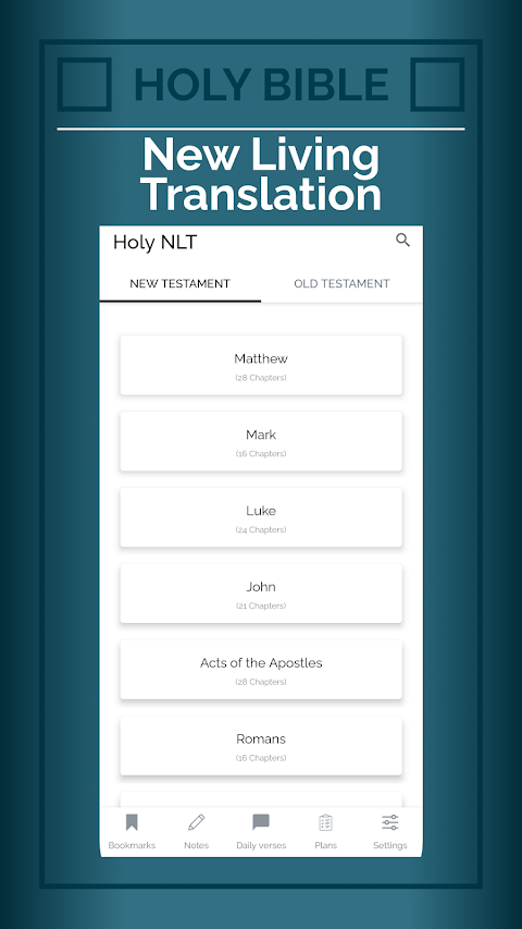 New Living Translation Bible screenshots 1