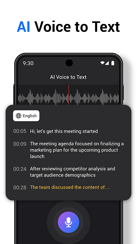 Voice Recorder Sound Memo Procapturas de tela 2