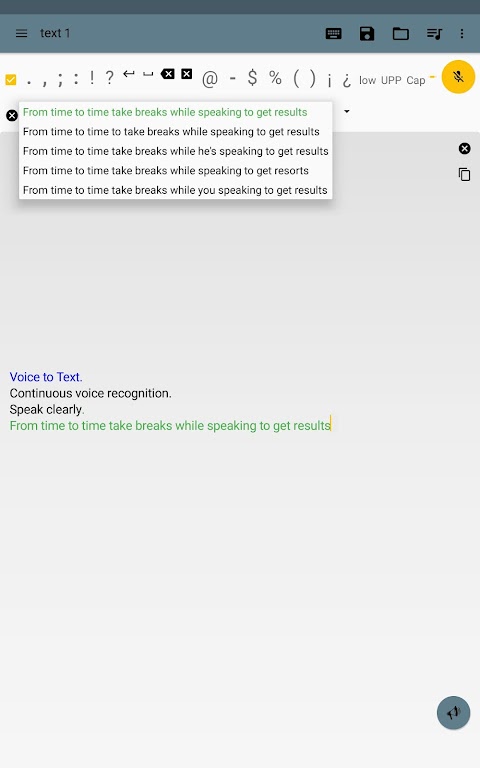Voice Text - Text Voicetangkapan layar 18